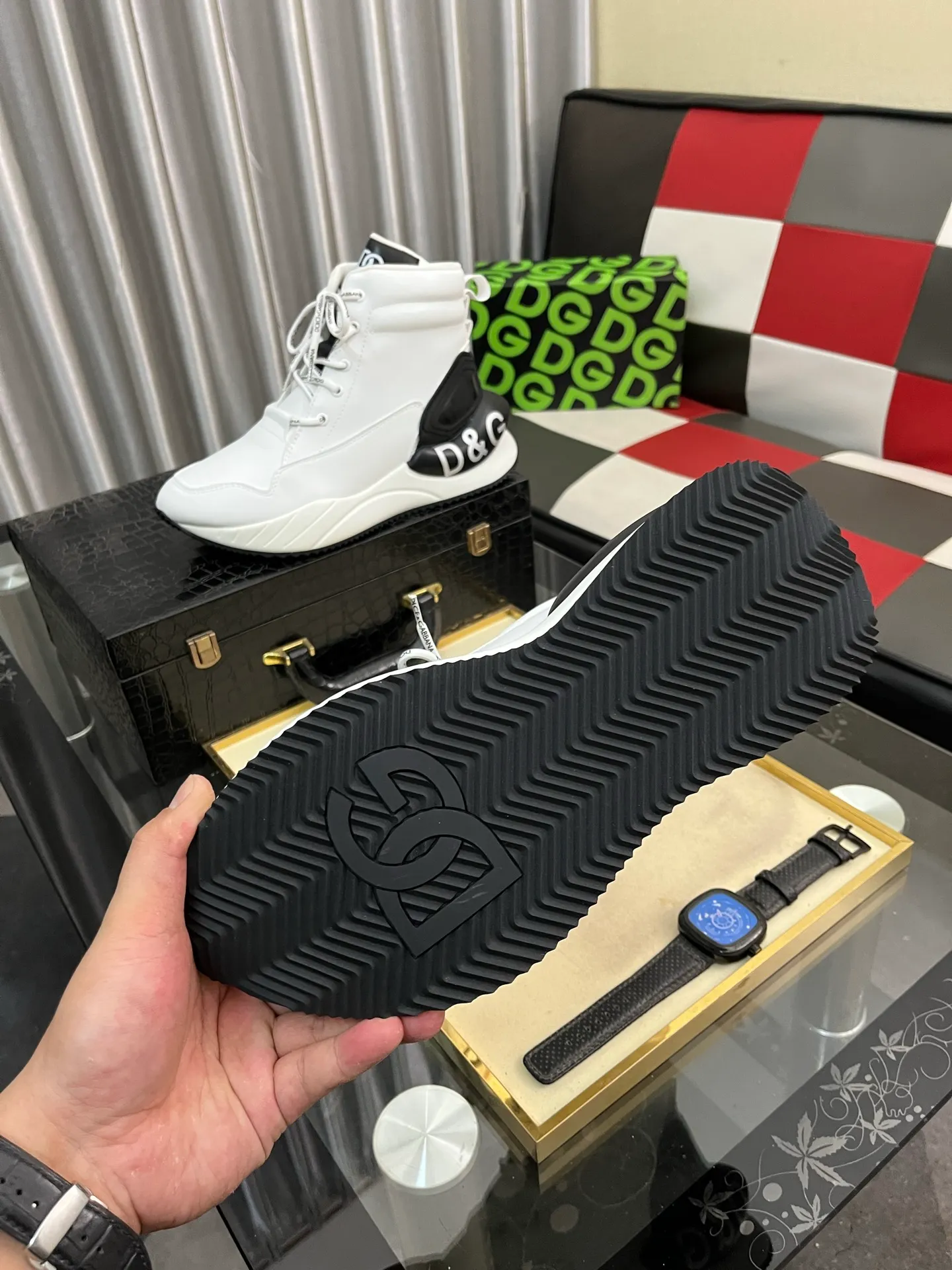 Men's men's shoes💰520⌚️⌚️【DG～】couple casual shoes 2025z cabinet sales simultaneously 🔶Size: 36-44 #️⃣ 🔷1 color🔜The upper is made of multi-material splicing➕Mesh lining, comfortable and breathable, sole: original comfortable and wear-resistant outsole, ⚠️real thing📱photographed🎬real thing is better📢📢📢